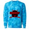 Unisex Midweight Tie-Dyed Crewneck Sweatshirt Thumbnail