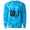 Unisex Midweight Tie-Dyed Crewneck Sweatshirt Thumbnail