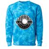 Unisex Midweight Tie-Dyed Crewneck Sweatshirt Thumbnail
