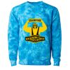 Unisex Midweight Tie-Dyed Crewneck Sweatshirt Thumbnail