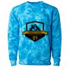 Unisex Midweight Tie-Dyed Crewneck Sweatshirt Thumbnail