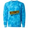 Unisex Midweight Tie-Dyed Crewneck Sweatshirt Thumbnail