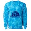 Unisex Midweight Tie-Dyed Crewneck Sweatshirt Thumbnail