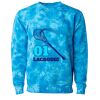 Unisex Midweight Tie-Dyed Crewneck Sweatshirt Thumbnail