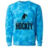 Unisex Midweight Tie-Dyed Crewneck Sweatshirt Thumbnail