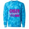 Unisex Midweight Tie-Dyed Crewneck Sweatshirt Thumbnail