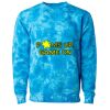 Unisex Midweight Tie-Dyed Crewneck Sweatshirt Thumbnail