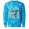 Unisex Midweight Tie-Dyed Crewneck Sweatshirt Thumbnail