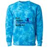 Unisex Midweight Tie-Dyed Crewneck Sweatshirt Thumbnail